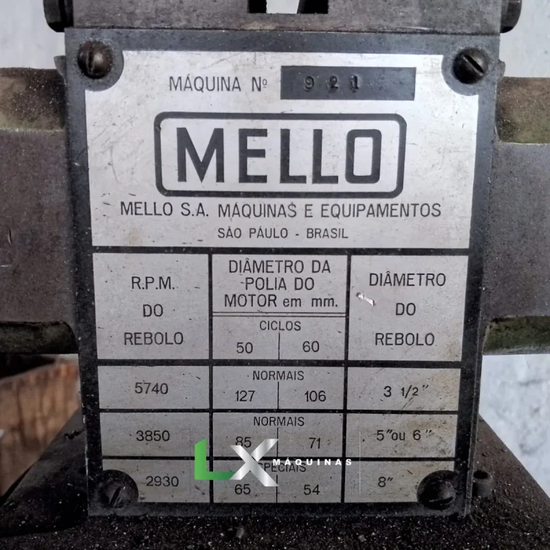 AFIADORA UNIVERSAL MELLO AMY4 - ANO 1981 (2)