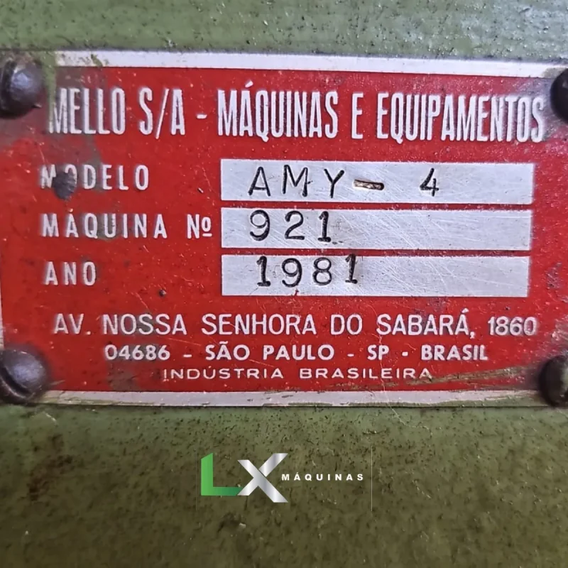 AFIADORA UNIVERSAL MELLO AMY4 - ANO 1981 (6)