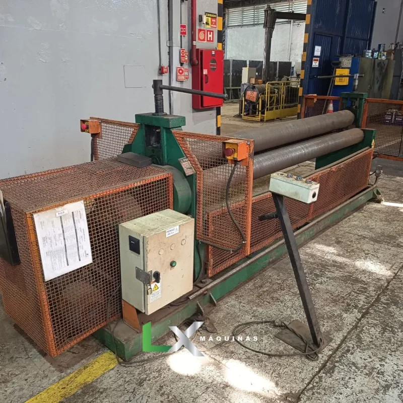 CALANDRA MECÂNICA 3 ROLOS SORG SM 15 (7)