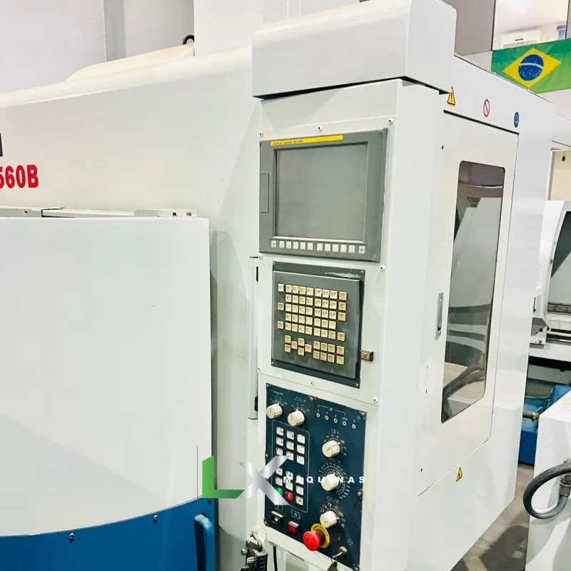CENTRO DE FURAÇÃO E ROSQUEAMENTO ROMI VTC 560B DUPLO PALLET - FANUC - 2009 (7)