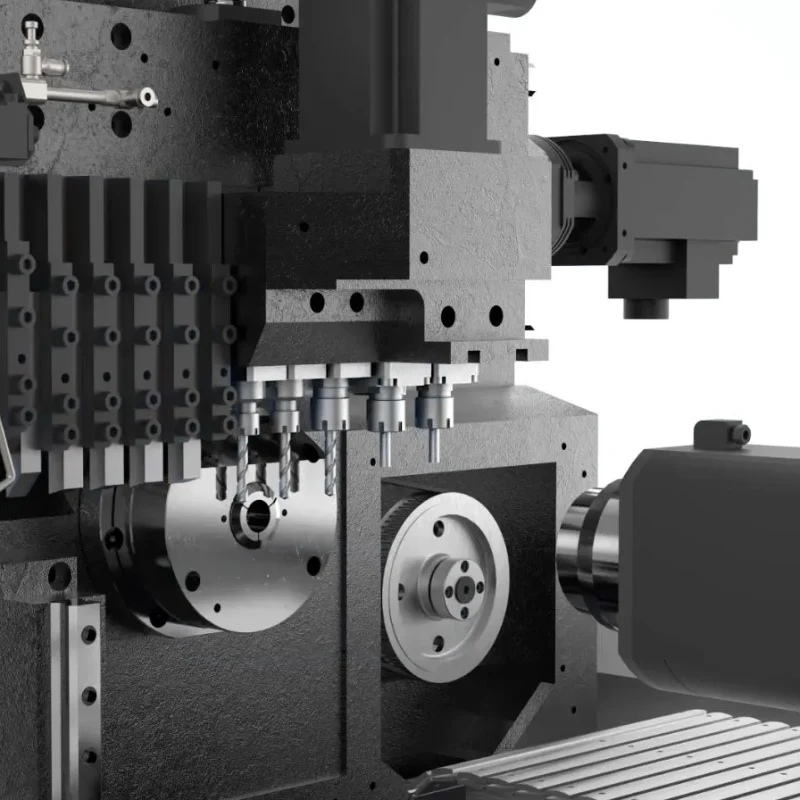 CENTRO DE TORNEAMENTO DE CABEÇOTE MÓVEL TAIKAN ST206 (3)