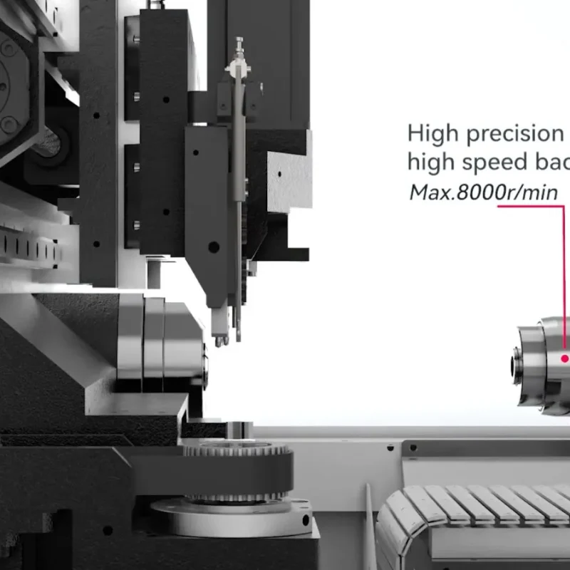 CENTRO DE TORNEAMENTO DE CABEÇOTE MÓVEL TAIKAN ST206 (4)