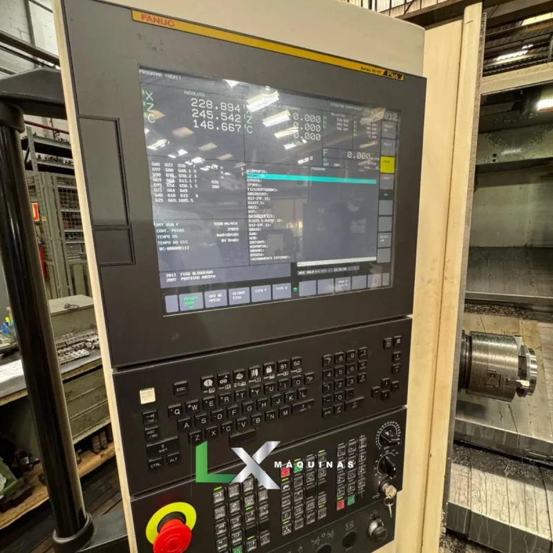 CENTRO DE TORNEAMENTO ERGOMAT TND350G - FANUC - RETROFIT 2025 (7)
