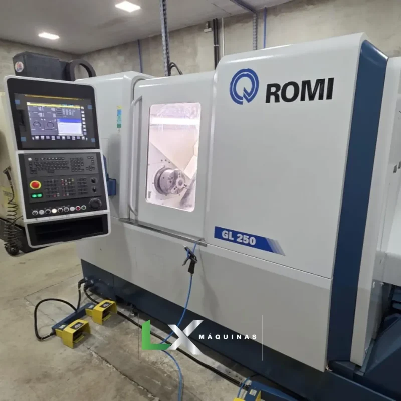 CENTRO DE TORNEAMENTO ROMI GL250T - FANUC OI-TF PLUS - 2023 (2)