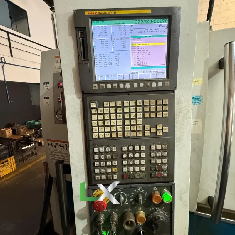 CENTRO DE TORNEAMENTO ROMI GL280M - FANUC - ANO 2017 (5)