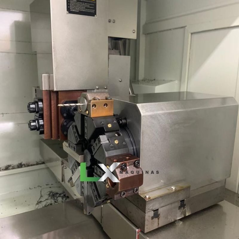 CENTRO DE TORNEAMENTO ZMAT FL400 SIEMENS COM FERRAMENTA ACIONADA