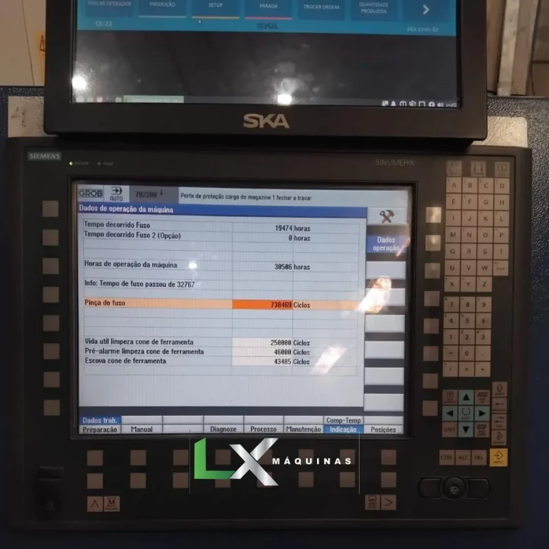 CENTRO DE USINAGEM CNC GROB G550 AB 5 EIXOS -SIEMENS - 2013 (1)
