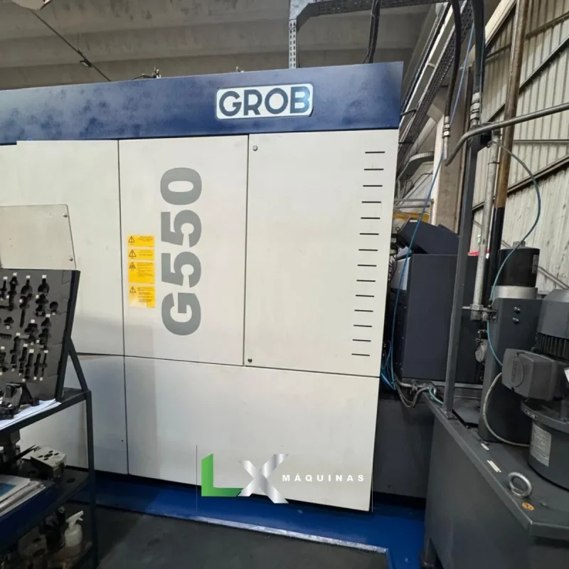 CENTRO DE USINAGEM CNC GROB G550 AB 5 EIXOS -SIEMENS - 2013 (4)