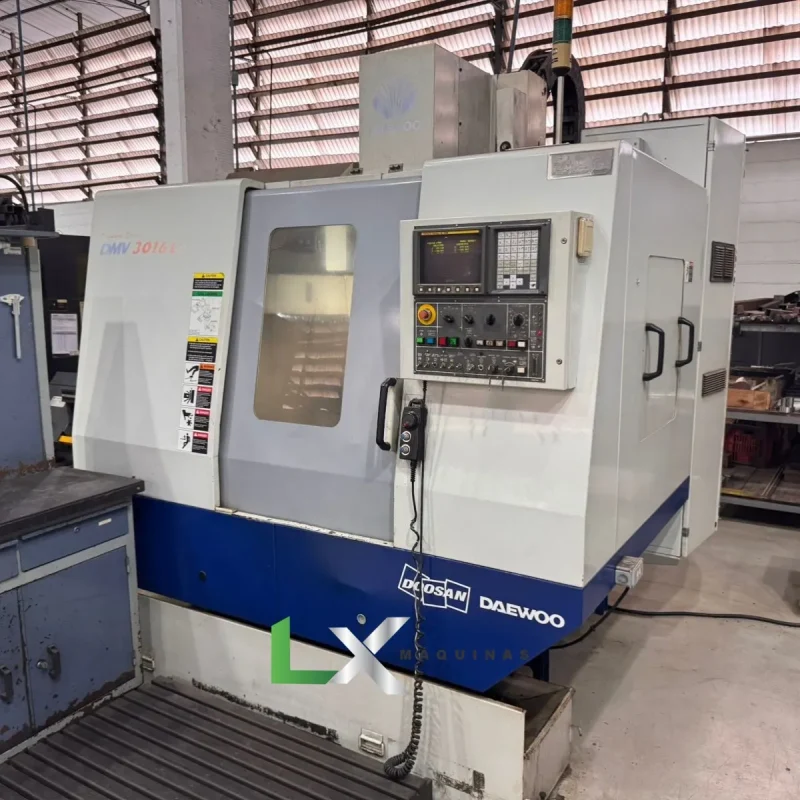 CENTRO DE USINAGEM DAEWOO DOOSAN DMV3016Ld FANUC - 2005 (6)