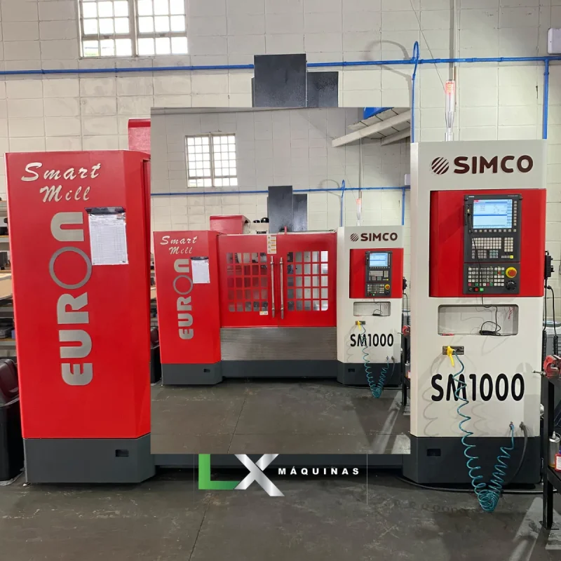 CENTRO DE USINAGEM EURON SM-1000 SMART MILL - SIEMENS - 2019 (9)