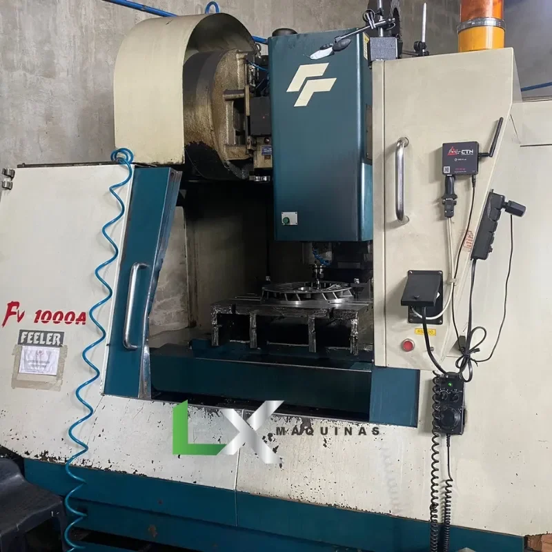 CENTRO DE USINAGEM FEELER FV1000A - 2005 - Z 708MM (1)