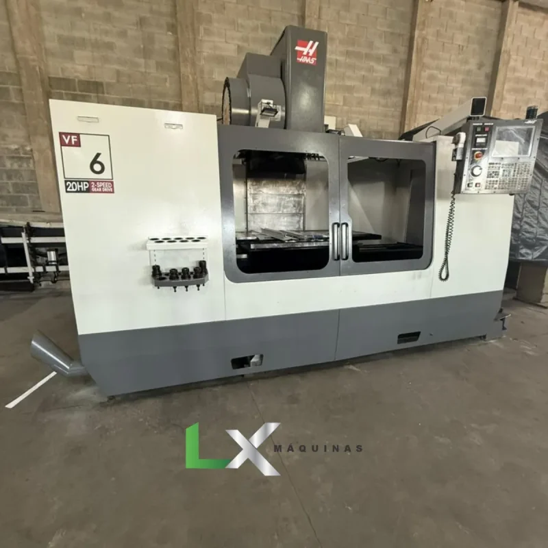 CENTRO DE USINAGEM HAAS VF6 - 1626 X 813 X 762 MM - ANO 2002 (2)