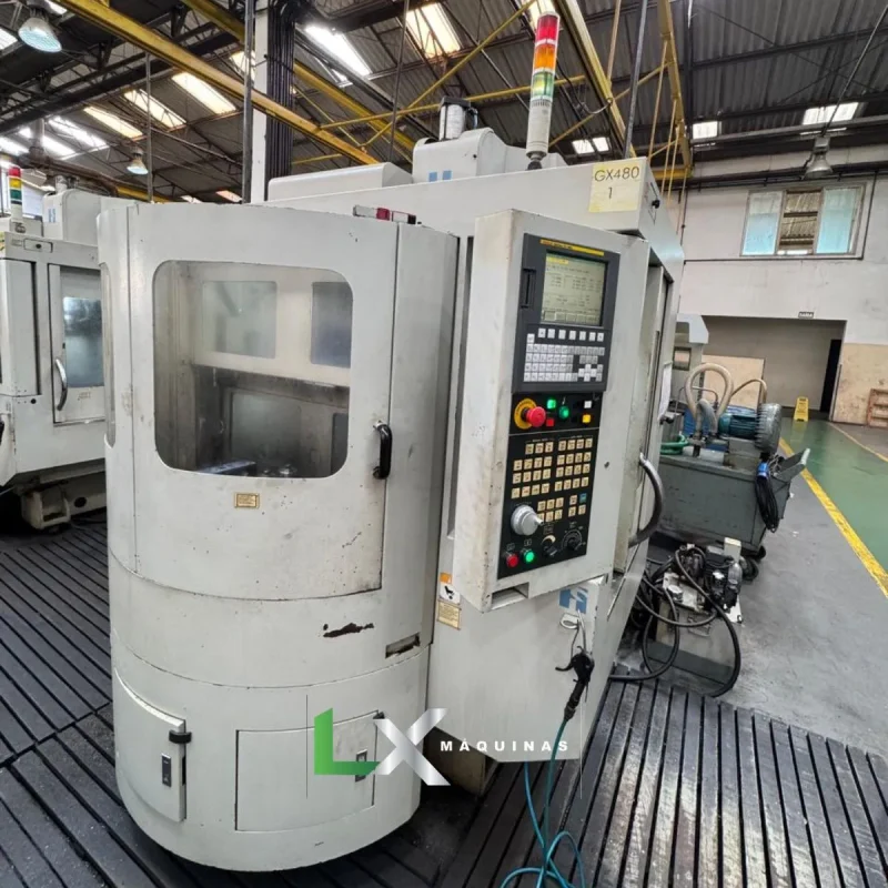 CENTRO DE USINAGEM HARDINGE GX480 APC - FANUC - 2008 (4)