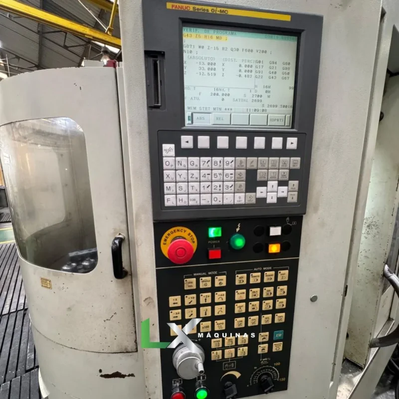 CENTRO DE USINAGEM HARDINGE GX480 APC - FANUC - 2008 (5)