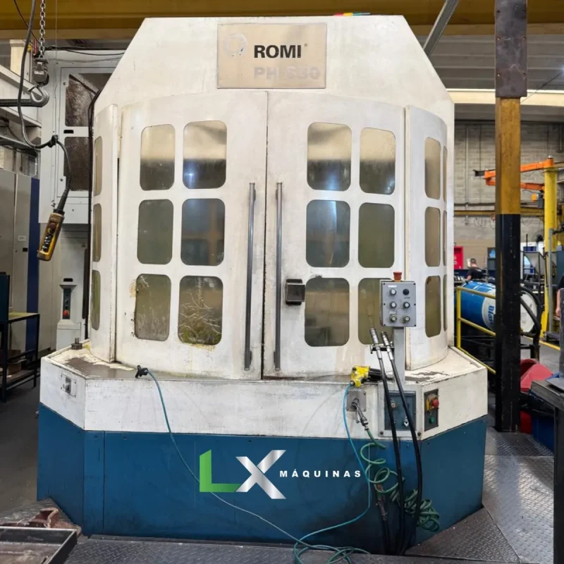 CENTRO DE USINAGEM HORIZONTAL CNC ROMI PH 630 - FANUC- 2007 (1)