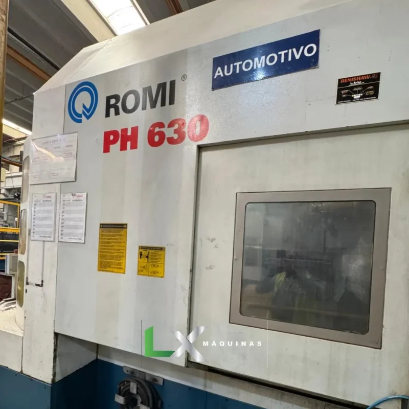CENTRO DE USINAGEM HORIZONTAL CNC ROMI PH 630 - FANUC- 2007 (3)