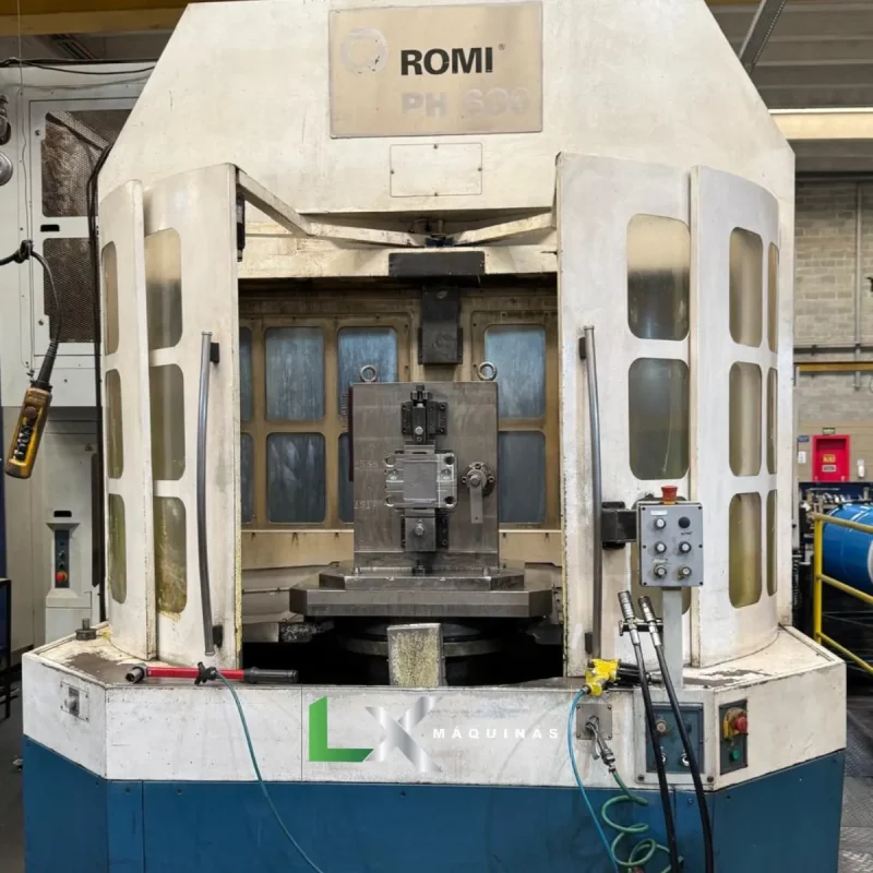 CENTRO DE USINAGEM HORIZONTAL CNC ROMI PH 630 - FANUC- 2007 (5)