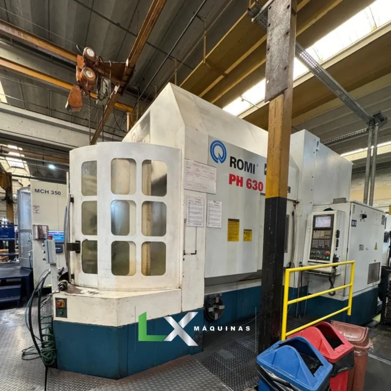 CENTRO DE USINAGEM HORIZONTAL CNC ROMI PH 630 - FANUC- 2007 (8)