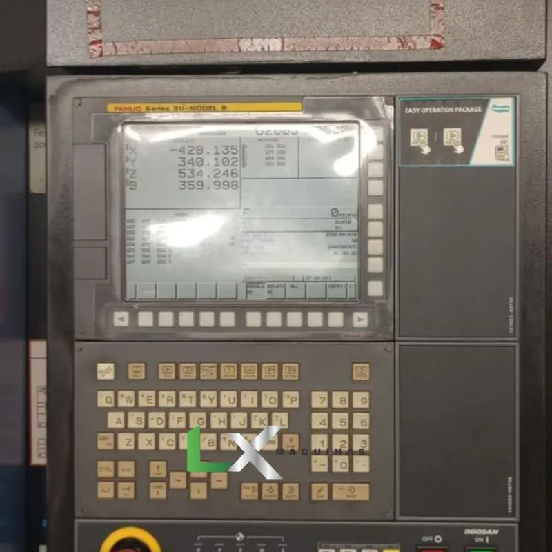 CENTRO DE USINAGEM HORIZONTAL DUPLO PALLET DOOSAN HP5100 FANUC - 2016 (5)