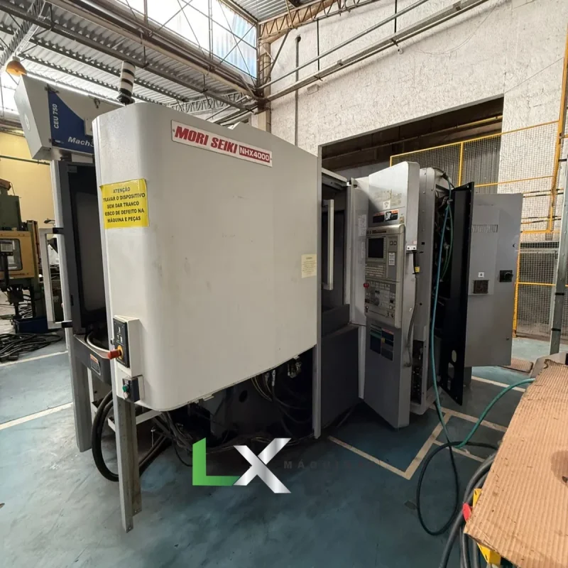 CENTRO DE USINAGEM HORIZONTAL DUPLO PALLET MORI SEIKI NHX4000 - ANO 2012 - 560 x 560 x 660 MM (2)