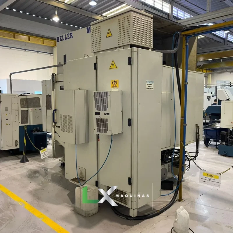 CENTRO DE USINAGEM HORIZONTAL HELLER DUPLO PALLET MCA-H150 - SIEMENS - ANO 1999 (2)