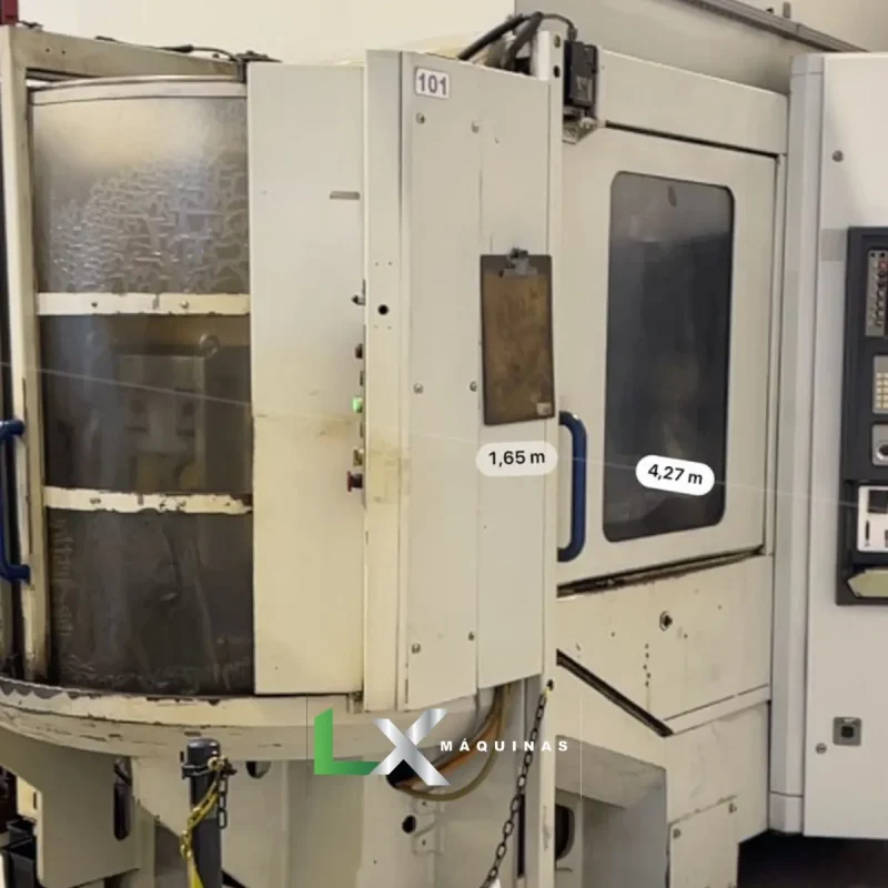 CENTRO DE USINAGEM HORIZONTAL HELLER DUPLO PALLET MCA-H150 - SIEMENS - ANO 1999 (3)