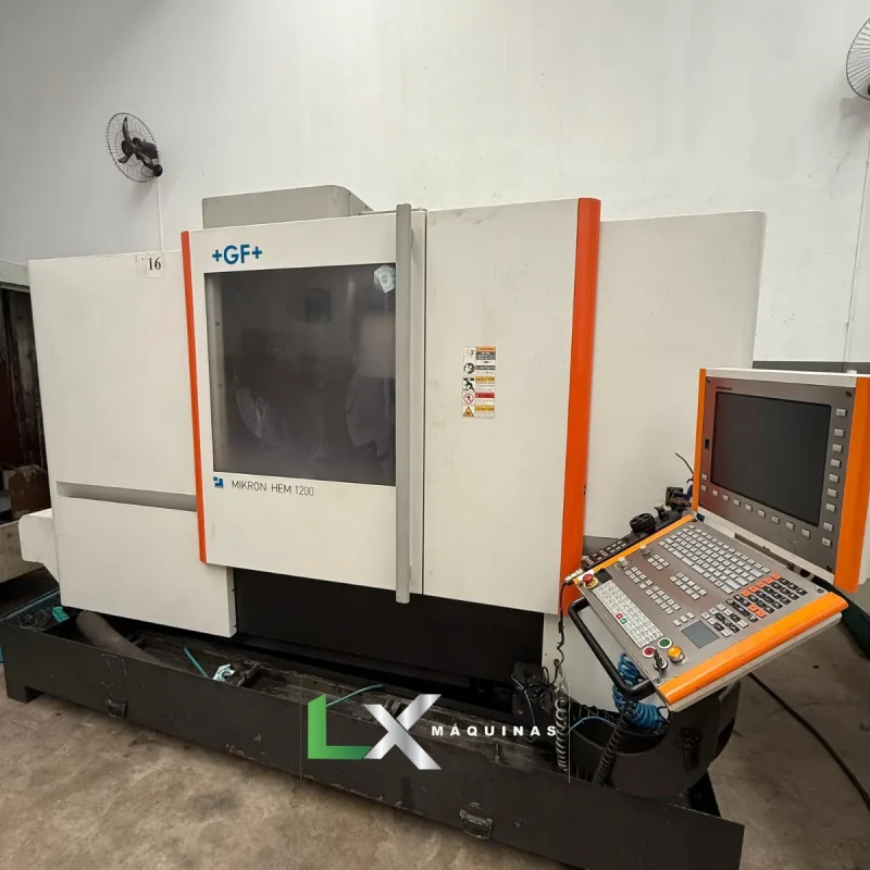 CENTRO DE USINAGEM MIKRON HEM1200 - HEIDENHAIN - ANO 2015 (6)