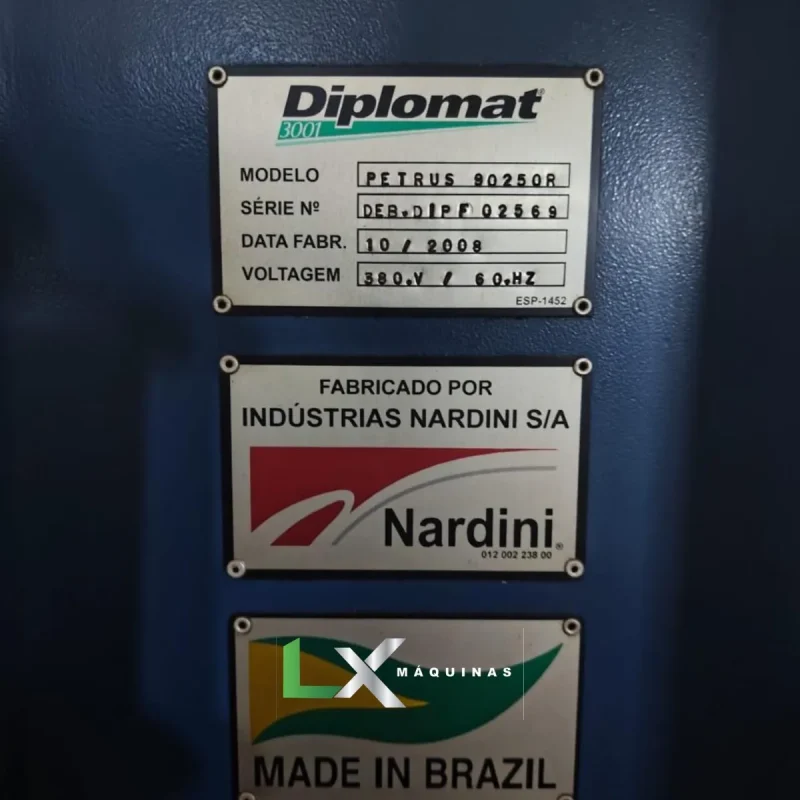 CENTRO DE USINAGEM NARDINI PETRUS 90250 - FAGOR - COM 4 EIXO - ANO 2008 (5)