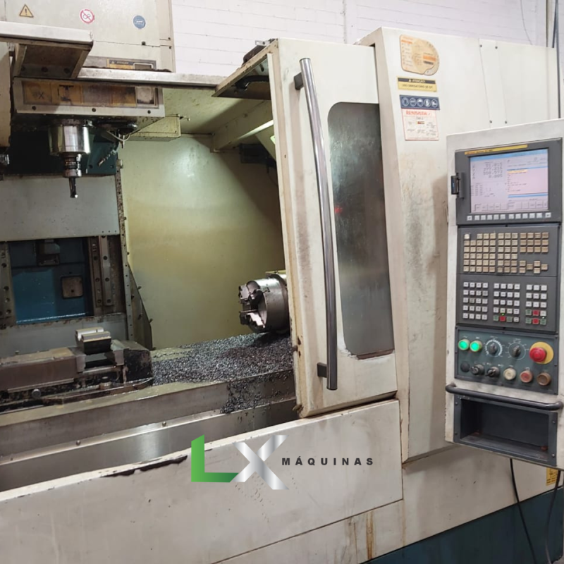 CENTRO DE USINAGEM ROMI 1250 COM 4 EIXO FANUC - 2009 (2)