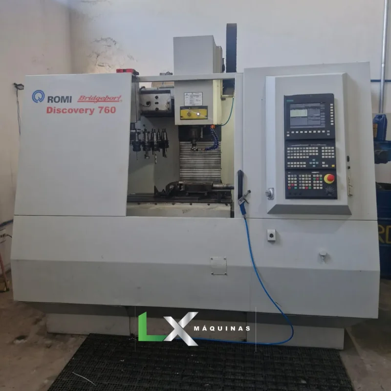 CENTRO DE USINAGEM ROMI BRIDGEPORT D760 - SIEMENS - 2002 (3)