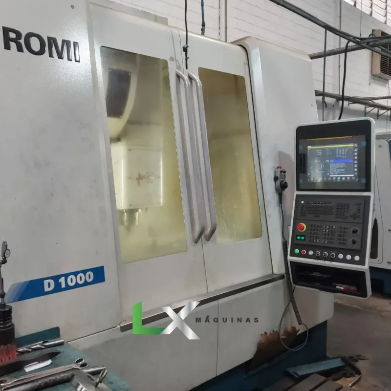 CENTRO DE USINAGEM ROMI D1000 - FANUC - 2023- 1000 x 610 x 640 MM (1)