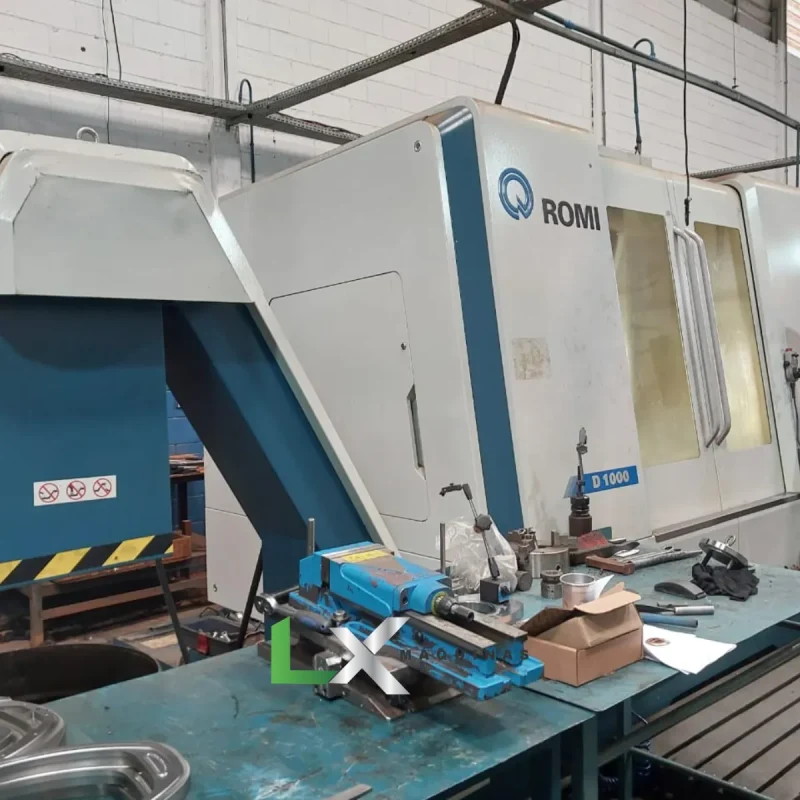 CENTRO DE USINAGEM ROMI D1000 - FANUC - 2023- 1000 x 610 x 640 MM (4)