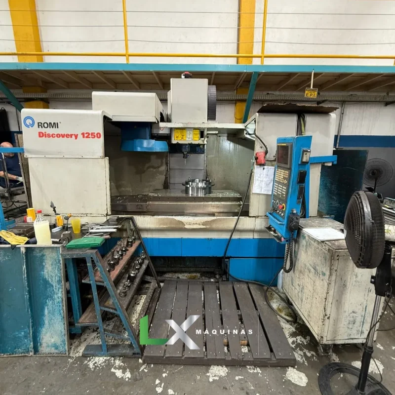CENTRO DE USINAGEM ROMI D1250 - FANUC - ANO 2005 (5)