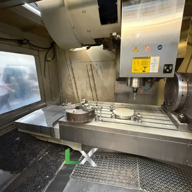 CENTRO DE USINAGEM ROMI D1400 - FANUC - COM 4 EIXO - ANO 2010 (8)