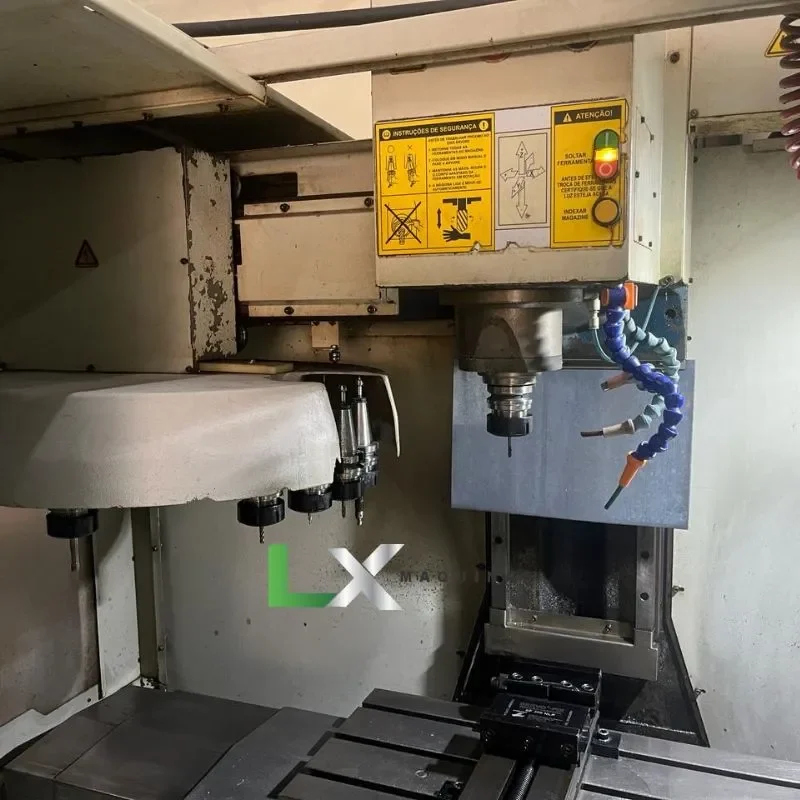 CENTRO DE USINAGEM ROMI D560 COM 4ºEIXO – SIEMENS - 2004 (6)