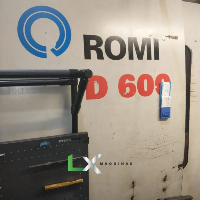 CENTRO DE USINAGEM ROMI D600 FANUC - 2008 (2)