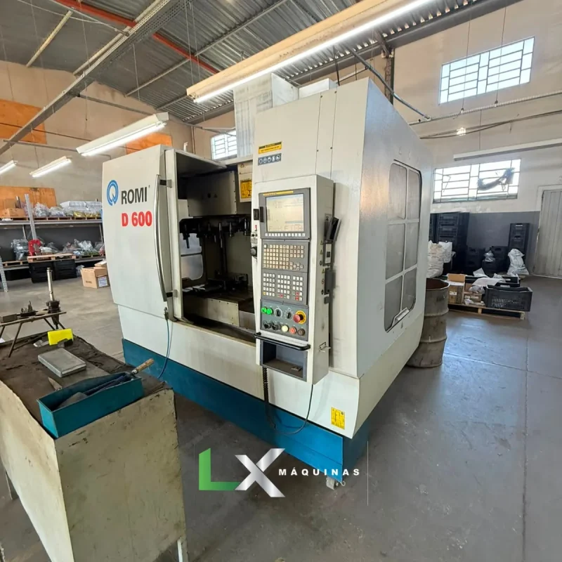 CENTRO DE USINAGEM ROMI D600 - FANUC - ANO 2011 (3)