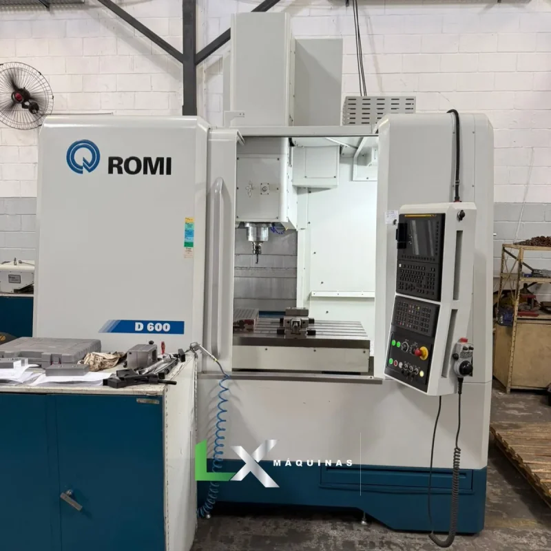 CENTRO DE USINAGEM ROMI D600 - FANUC - ANO 2022 (2)