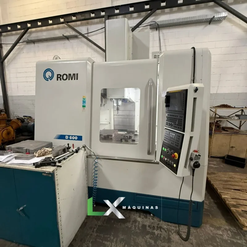 CENTRO DE USINAGEM ROMI D600 - FANUC - ANO 2022 (8)