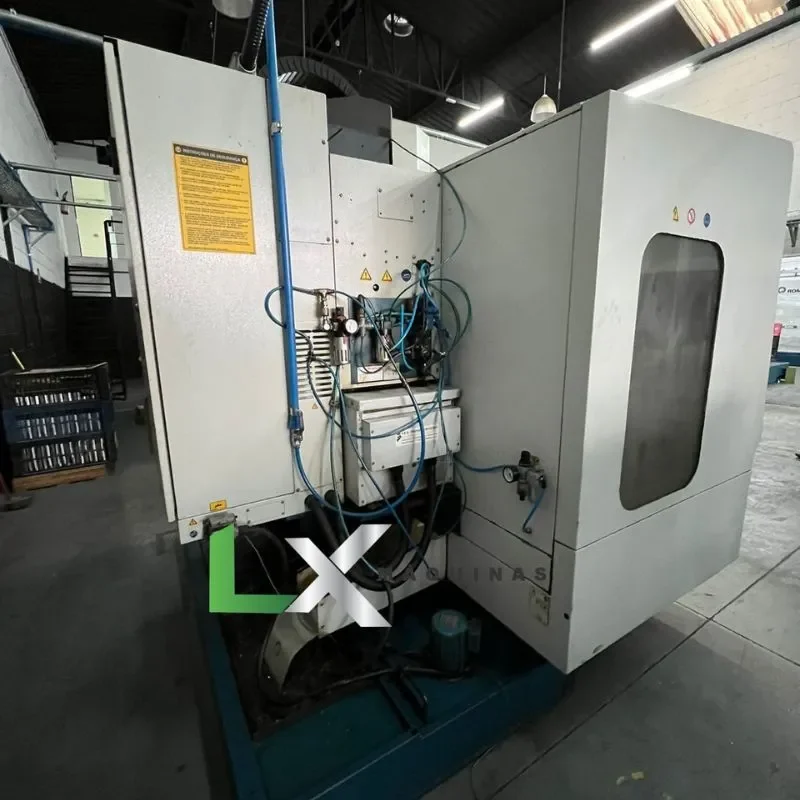 CENTRO DE USINAGEM ROMI D760 COM 4 EIXOS – SIEMENS 810D SHOPMILL – LX ...