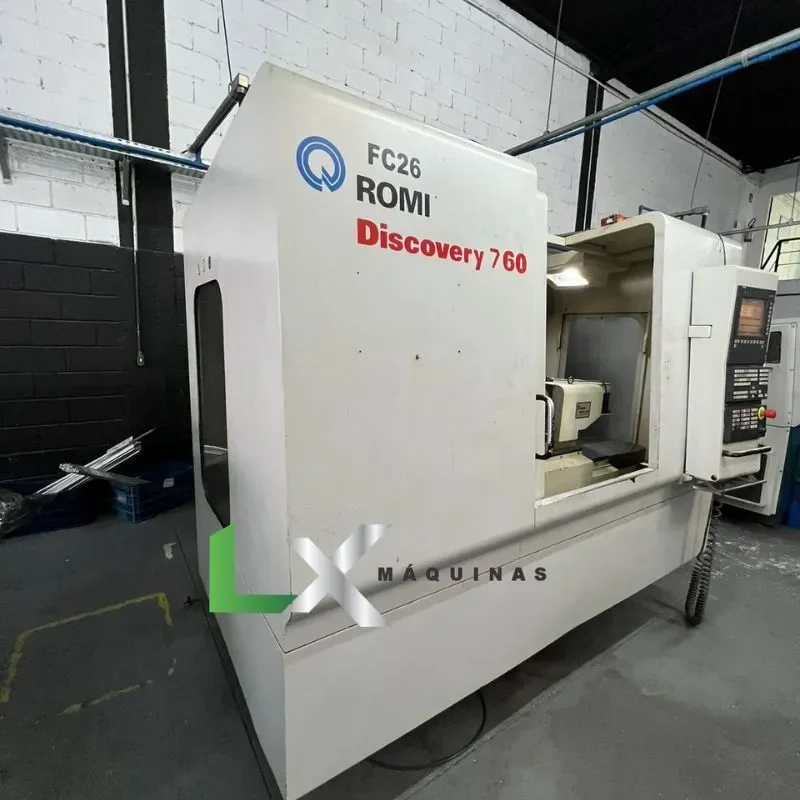 CENTRO DE USINAGEM ROMI D760 COM 4 EIXOS – SIEMENS 810D SHOPMILL (4)