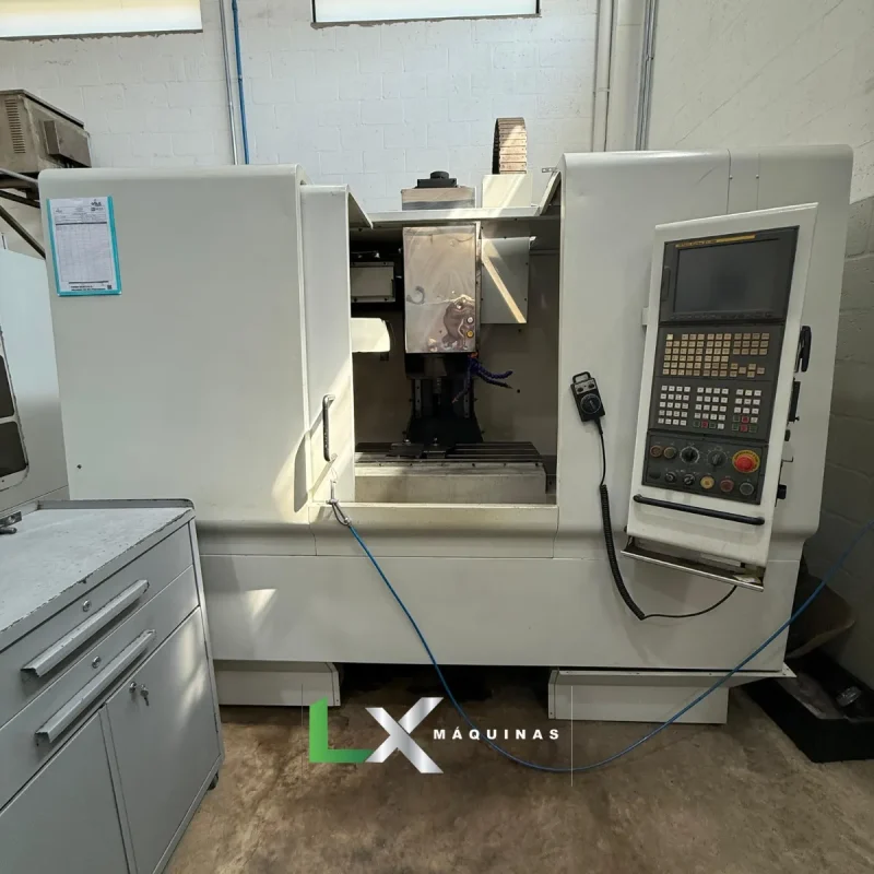 CENTRO DE USINAGEM ROMI D760 FANUC COM 4 EIXO - ANO 2008 (9)