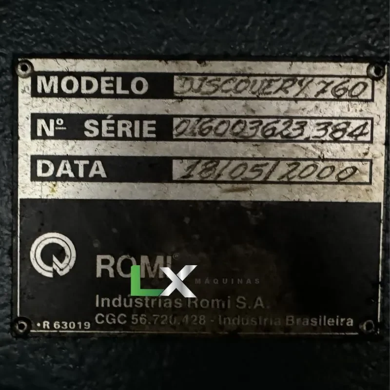 CENTRO DE USINAGEM ROMI D760 - SIEMENS - 2000 (1)