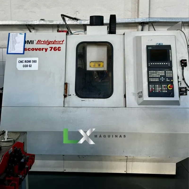 CENTRO DE USINAGEM ROMI D760 - SIEMENS - 2000 (4)