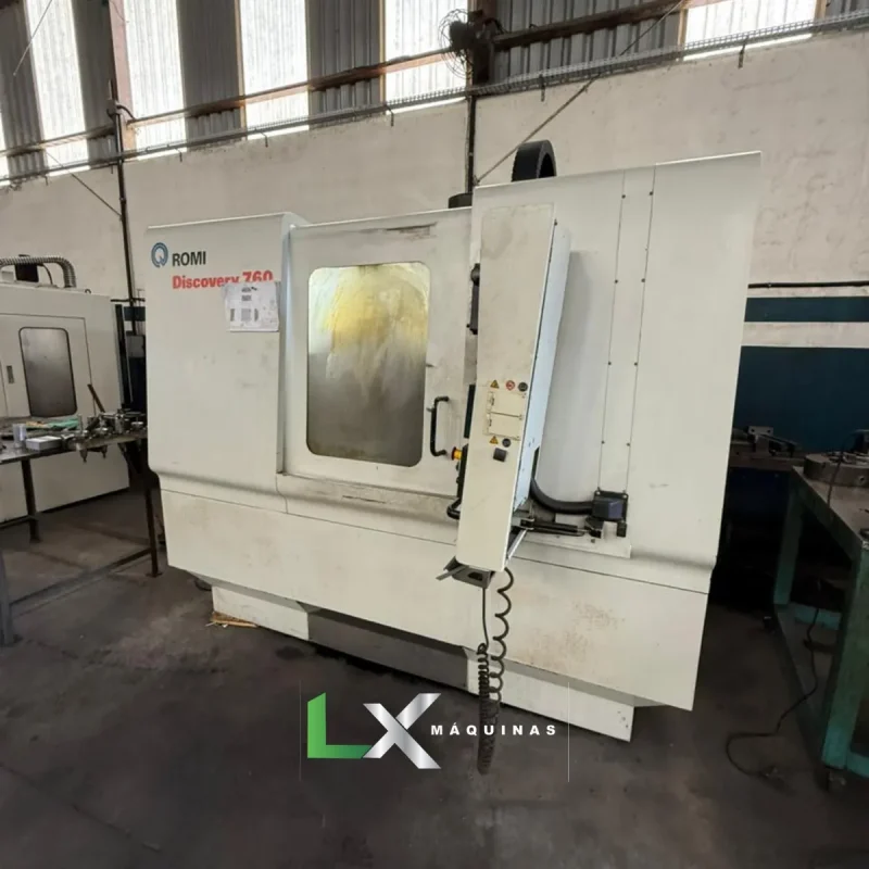 CENTRO DE USINAGEM ROMI D760 SIEMENS - ANO 2004 (5)
