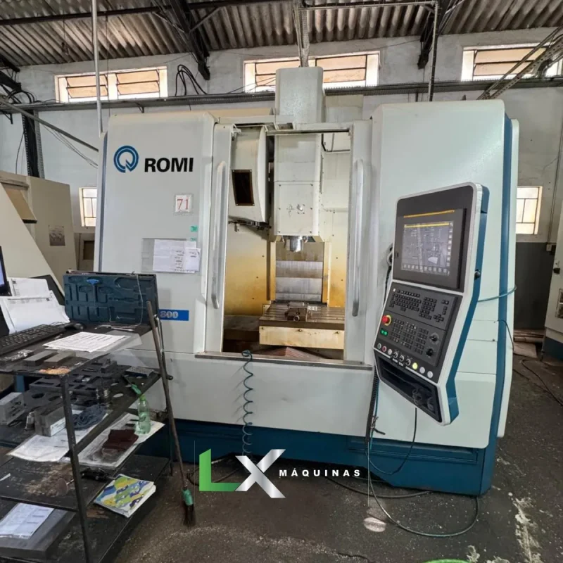 CENTRO DE USINAGEM ROMI D800 - FANUC - 2018 (2)