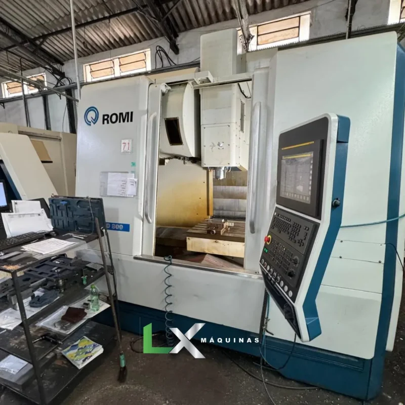 CENTRO DE USINAGEM ROMI D800 - FANUC - 2018 (7)