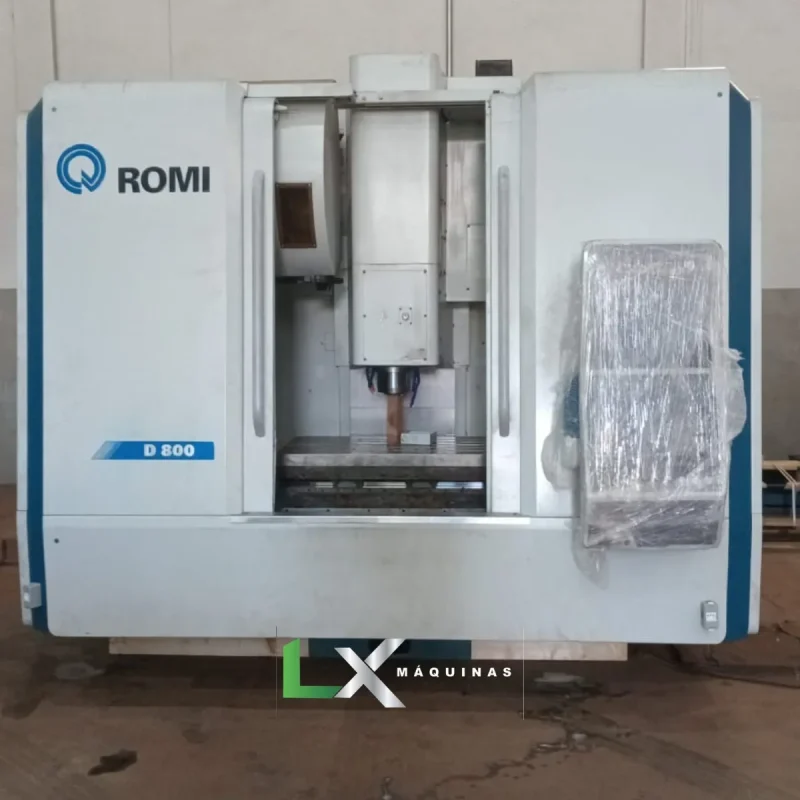 CENTRO DE USINAGEM ROMI D800 NOVA GERAÇÃO - FANUC - ANO 2022 (3)