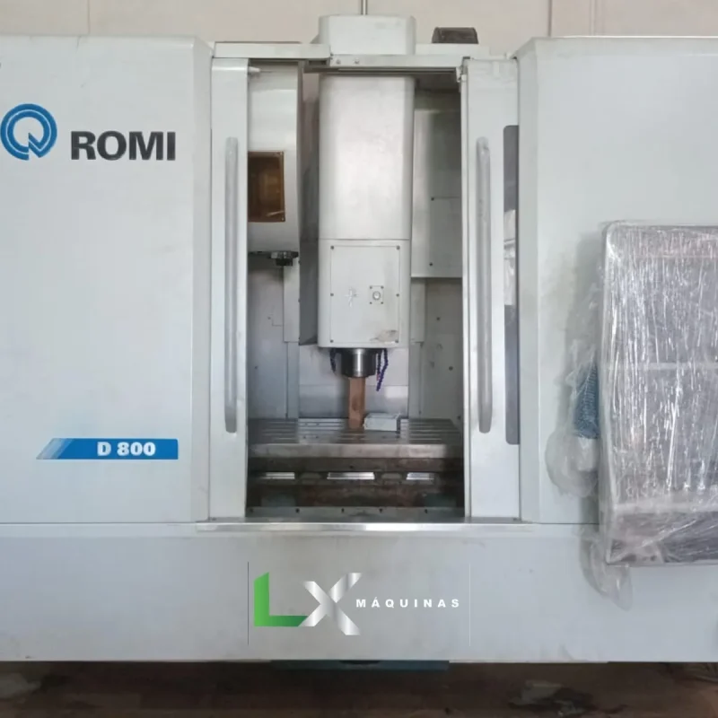 CENTRO DE USINAGEM ROMI D800 NOVA GERAÇÃO - FANUC - ANO 2022 (8)