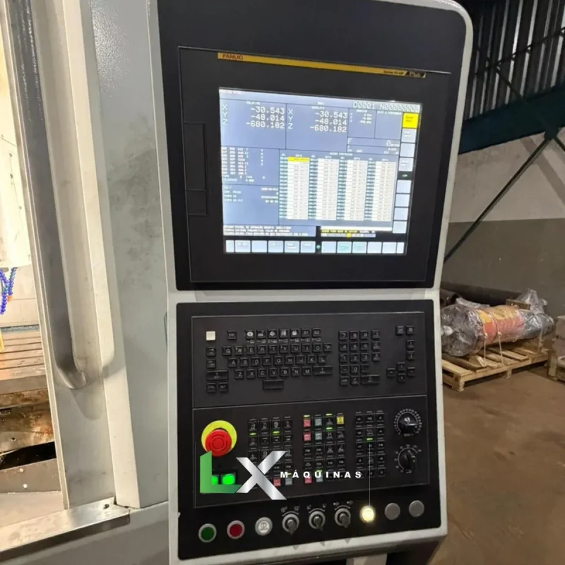 CENTRO DE USINAGEM ROMI D800 NOVA GERAÇÃO – FANUC – ANO 2021 (4)